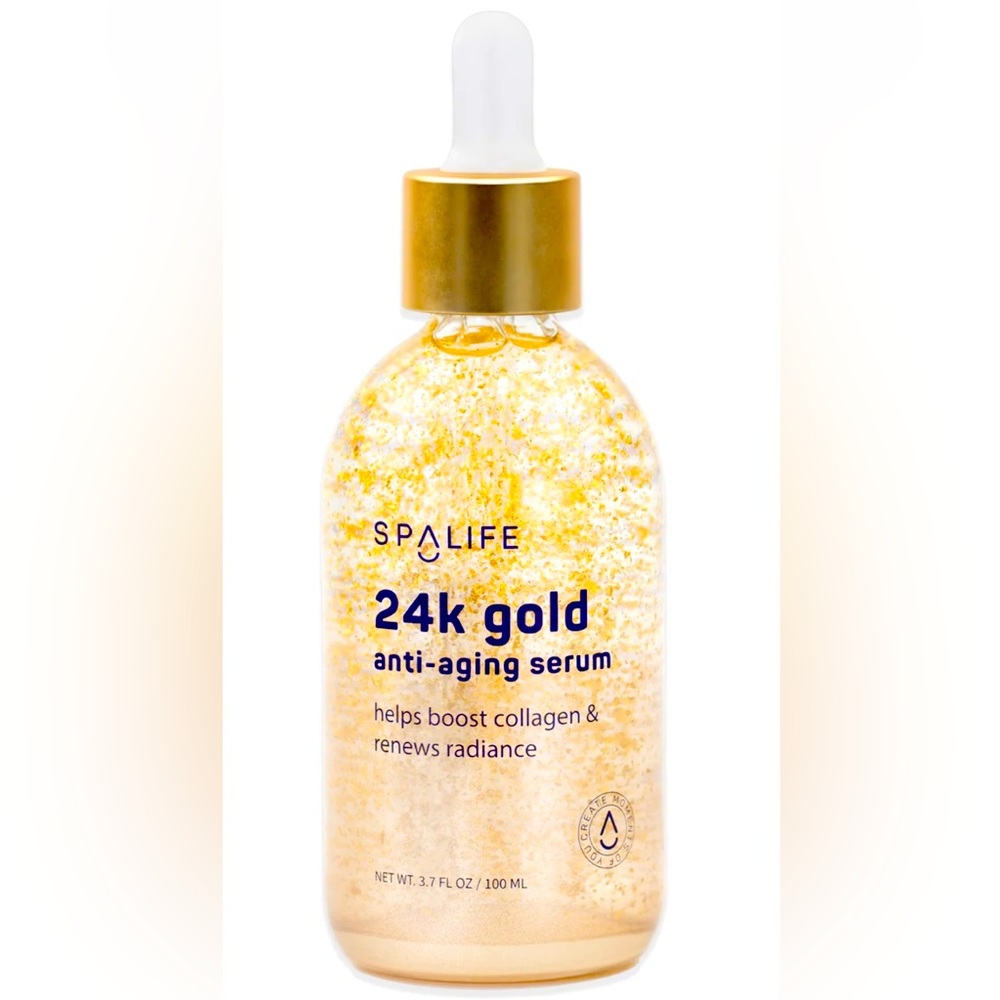 - SPA LIFE 24K GOLD COLLAGEN INFUSED ANTI-AGING SERUM